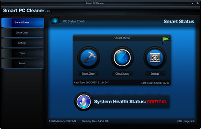 Smart PC Cleaner - PC Software Design